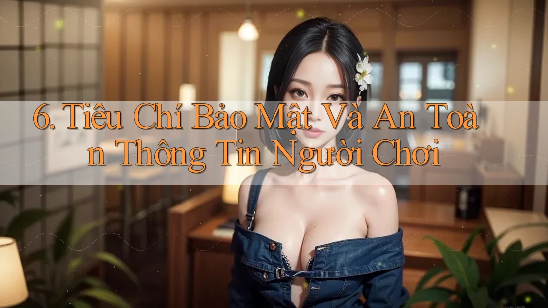 6. Tiêu Chí Bảo Mật Và An Toàn Thông Tin Người Chơi
