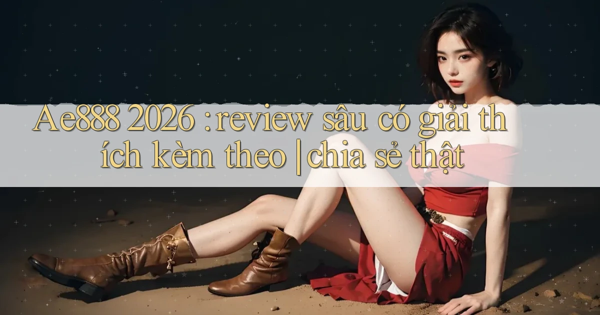 Ae888 2026 review sâu có giải thích kèm theo chia sẻ thật