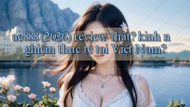 ae888 (2026) review thật kinh nghiệm thực tế tại Việt Nam