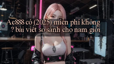 Ae888 có (2025) miễn phí không bài viết so sánh cho nam giới