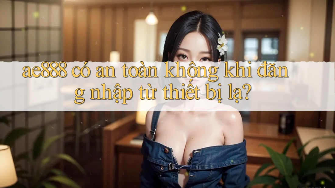 ae888 có an toàn không khi đăng nhập từ thiết bị lạ? ae888 có an toàn không khi đăng nhập từ thiết bị lạ?