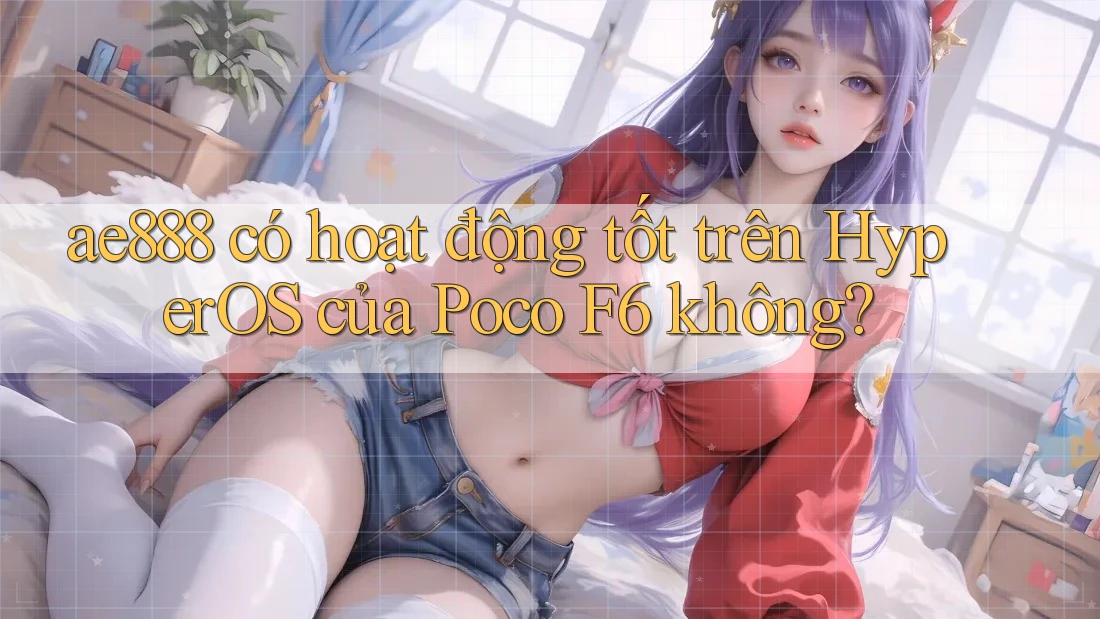 ae888 có hoạt động tốt trên HyperOS của Poco F6 không?