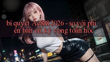 bí quyết Ae888 2026   so với phiên bản cũ, kỳ vọng toán học