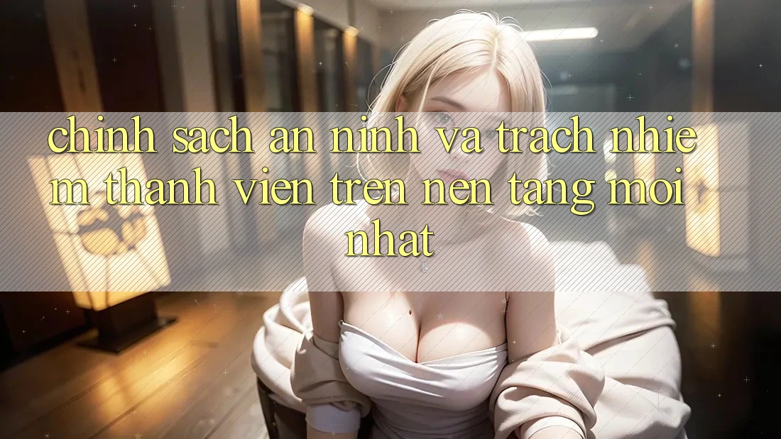 Chính sách an ninh và trách nhiệm thành viên trên nền tảng mới nhất Chính sách an ninh và trách nhiệm thành viên trên nền tảng mới nhất