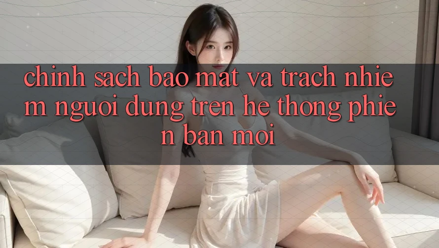Chính sách bảo mật và trách nhiệm người dùng trên hệ thống phiên bản mới