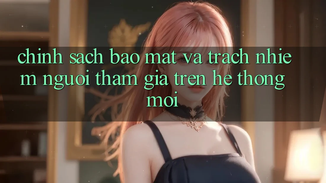 Chính sách bảo mật và trách nhiệm người tham gia trên hệ thống mới Chính sách bảo mật và trách nhiệm người tham gia trên hệ thống mới