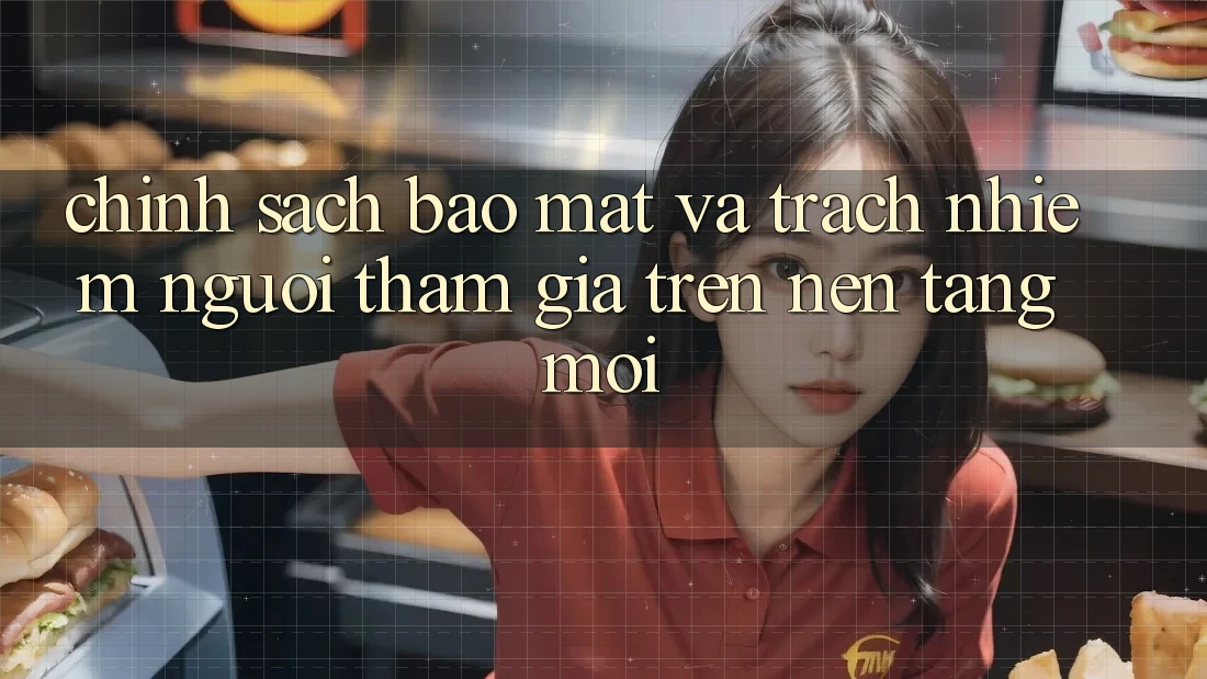 Chính sách bảo mật và trách nhiệm người tham gia trên nền tảng mới Chính sách bảo mật và trách nhiệm người tham gia trên nền tảng mới