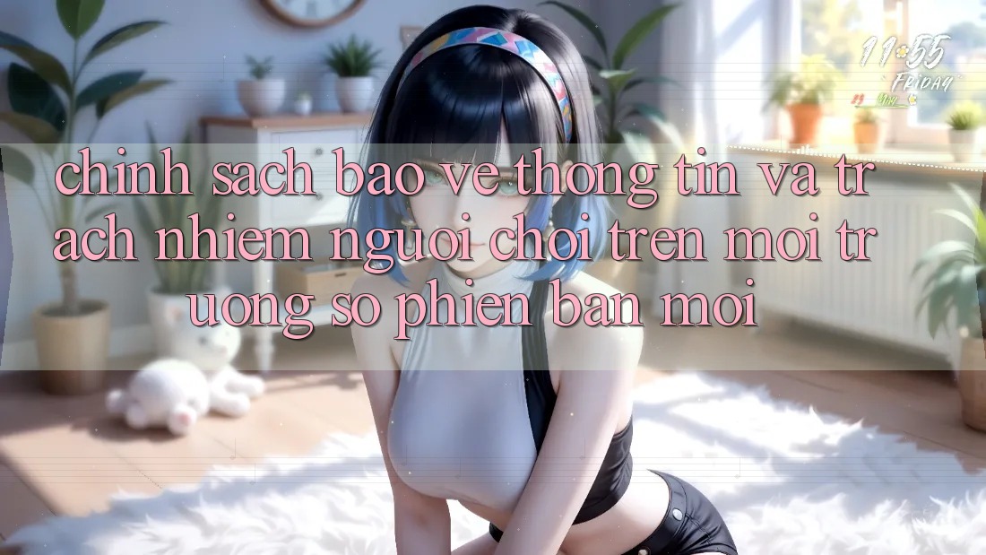 Chính sách bảo vệ thông tin và trách nhiệm người chơi trên môi trường số phiên bản mới