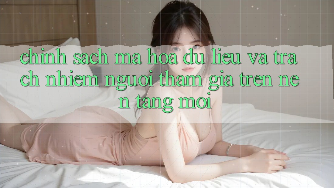 Chính sách mã hóa dữ liệu và trách nhiệm người tham gia trên nền tảng mới