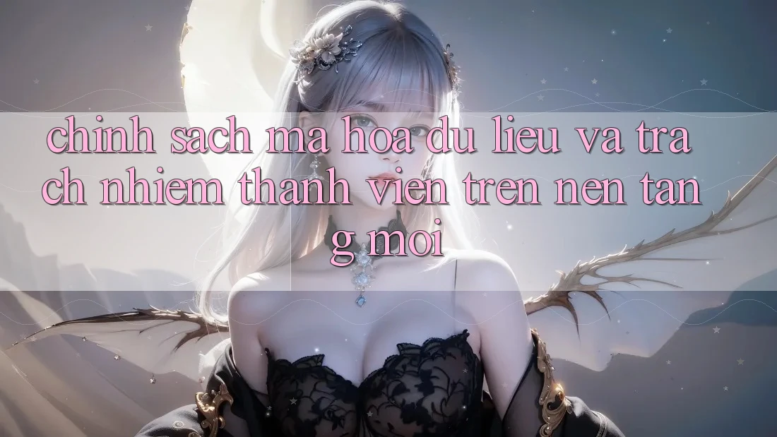 Chính sách mã hóa dữ liệu và trách nhiệm thành viên trên nền tảng mới Chính sách mã hóa dữ liệu và trách nhiệm thành viên trên nền tảng mới