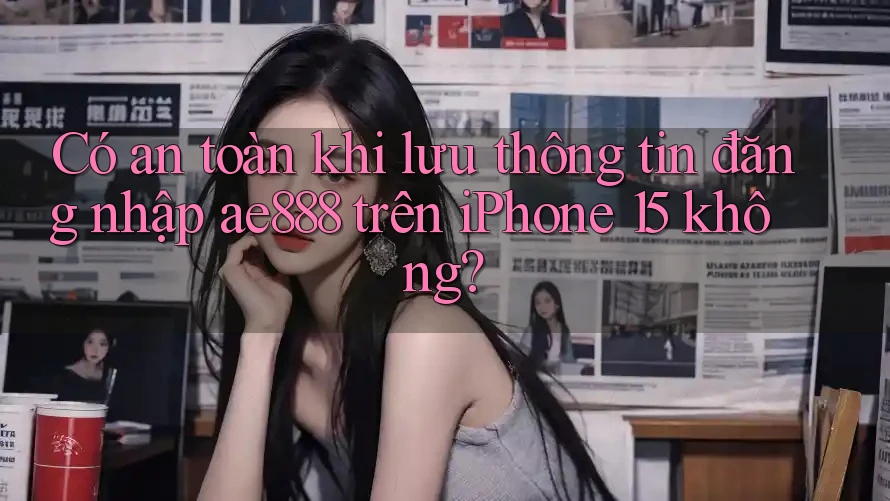 Có an toàn khi lưu thông tin đăng nhập ae888 trên iPhone 15 không? Có an toàn khi lưu thông tin đăng nhập ae888 trên iPhone 15 không?