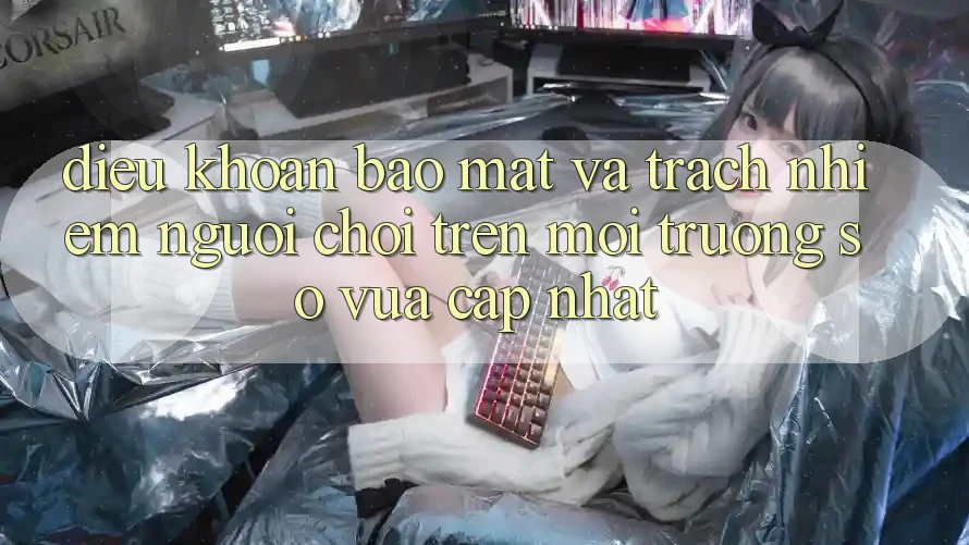 Điều khoản bảo mật và trách nhiệm người chơi trên môi trường số vừa cập nhật