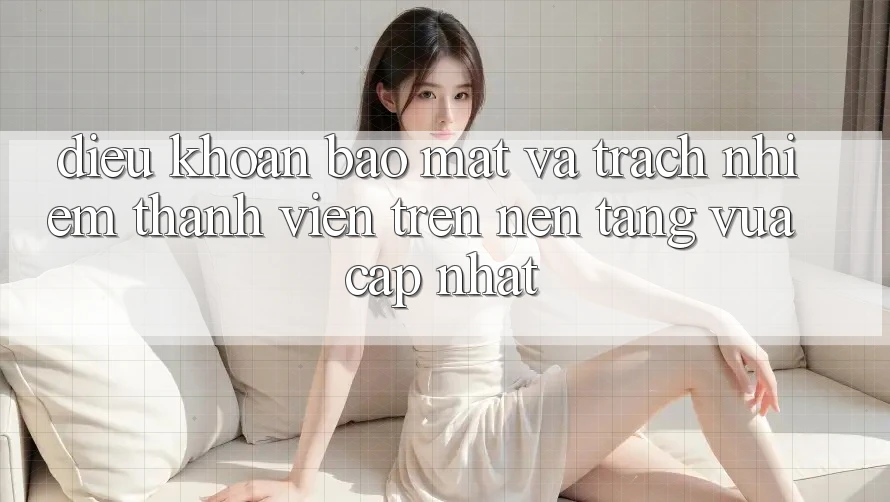 Điều khoản bảo mật và trách nhiệm thành viên trên nền tảng vừa cập nhật