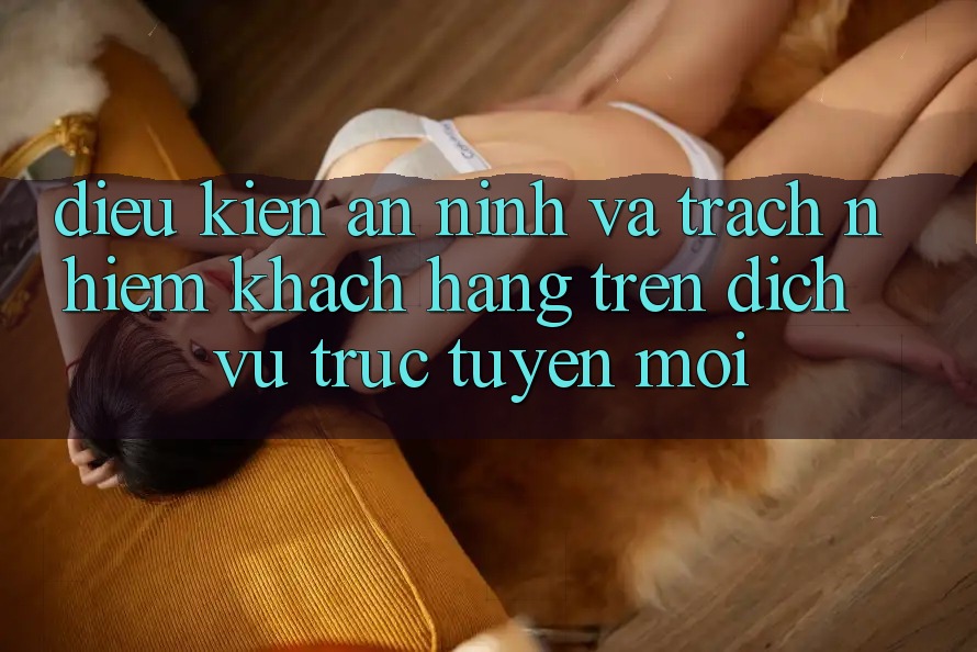 Điều kiện an ninh và trách nhiệm khách hàng trên dịch vụ trực tuyến mới