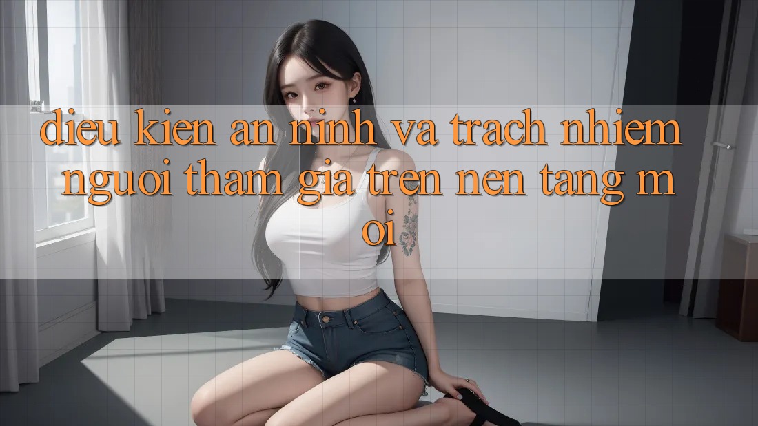 Điều kiện an ninh và trách nhiệm người tham gia trên nền tảng mới Điều kiện an ninh và trách nhiệm người tham gia trên nền tảng mới