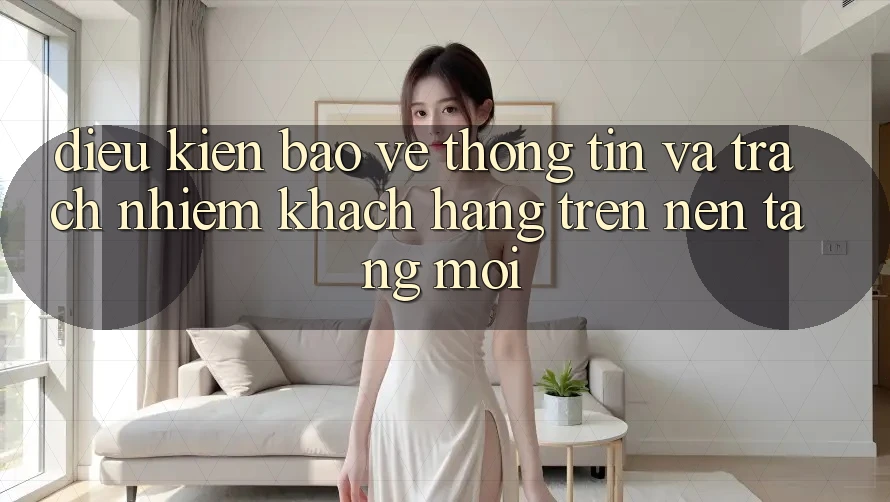 Điều kiện bảo vệ thông tin và trách nhiệm khách hàng trên nền tảng mới