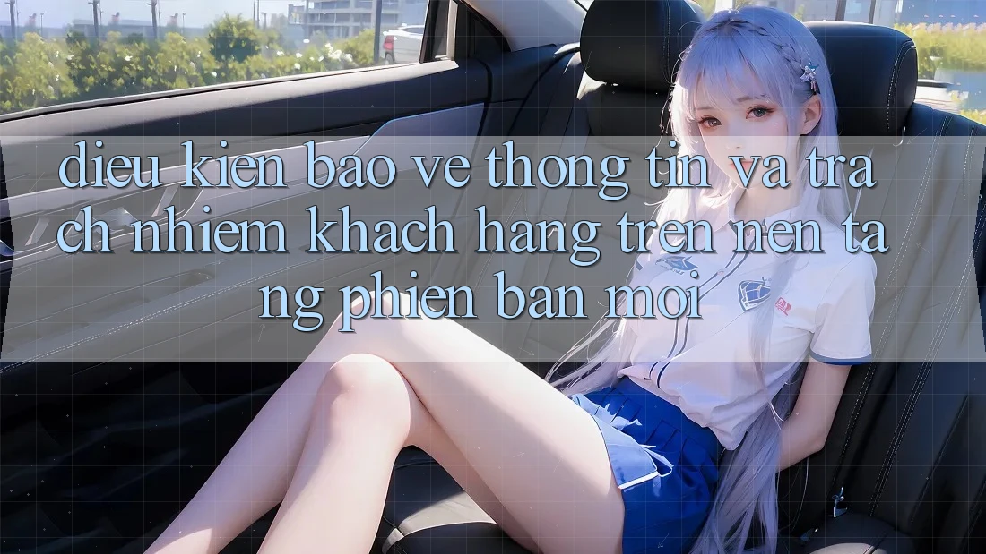 Điều kiện bảo vệ thông tin và trách nhiệm khách hàng trên nền tảng phiên bản mới