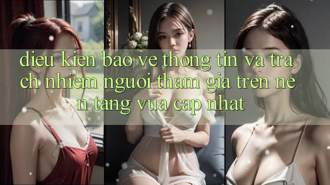 Điều kiện bảo vệ thông tin và trách nhiệm người tham gia trên nền tảng vừa cập nhật