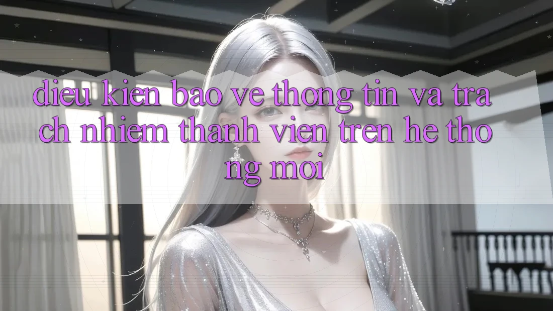 Điều kiện bảo vệ thông tin và trách nhiệm thành viên trên hệ thống mới Điều kiện bảo vệ thông tin và trách nhiệm thành viên trên hệ thống mới