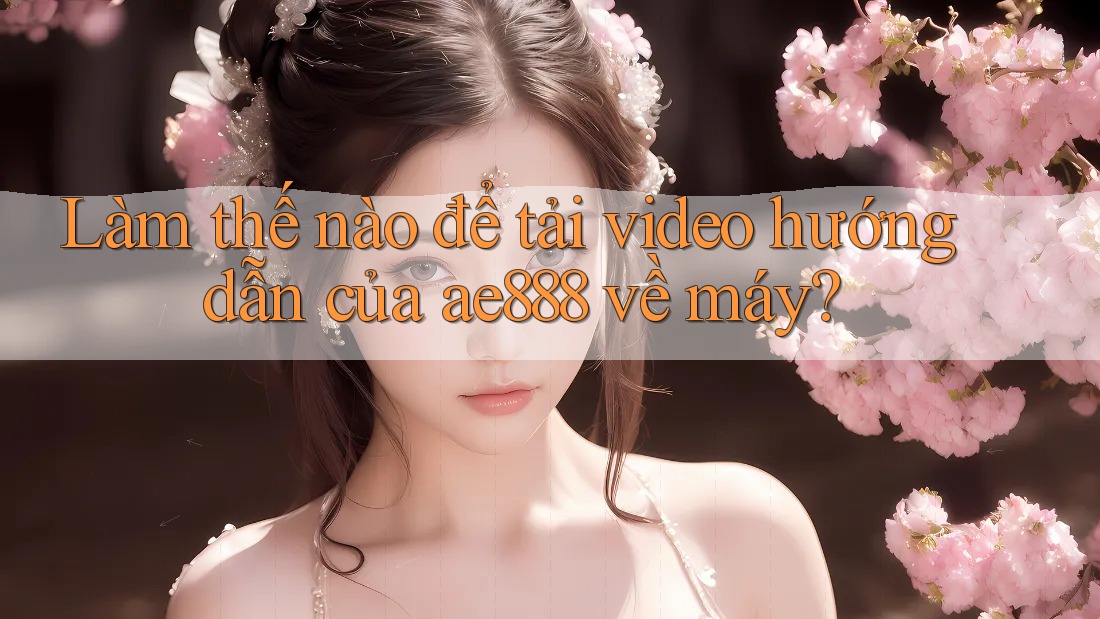 Làm thế nào để tải video hướng dẫn của ae888 về máy?