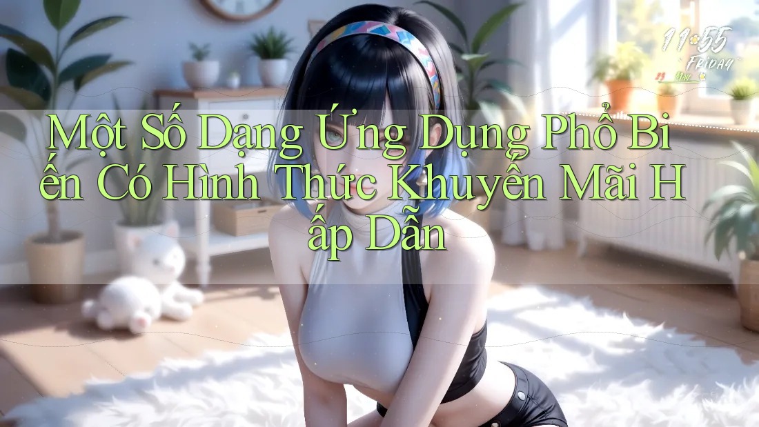 Một Số Dạng Ứng Dụng Phổ Biến Có Hình Thức Khuyến Mãi Hấp Dẫn