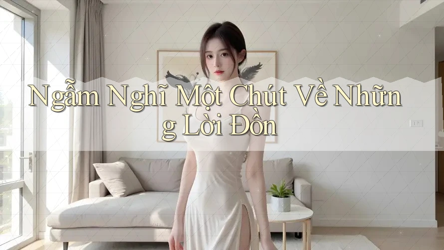 Ngẫm Nghĩ Một Chút Về Những Lời Đồn