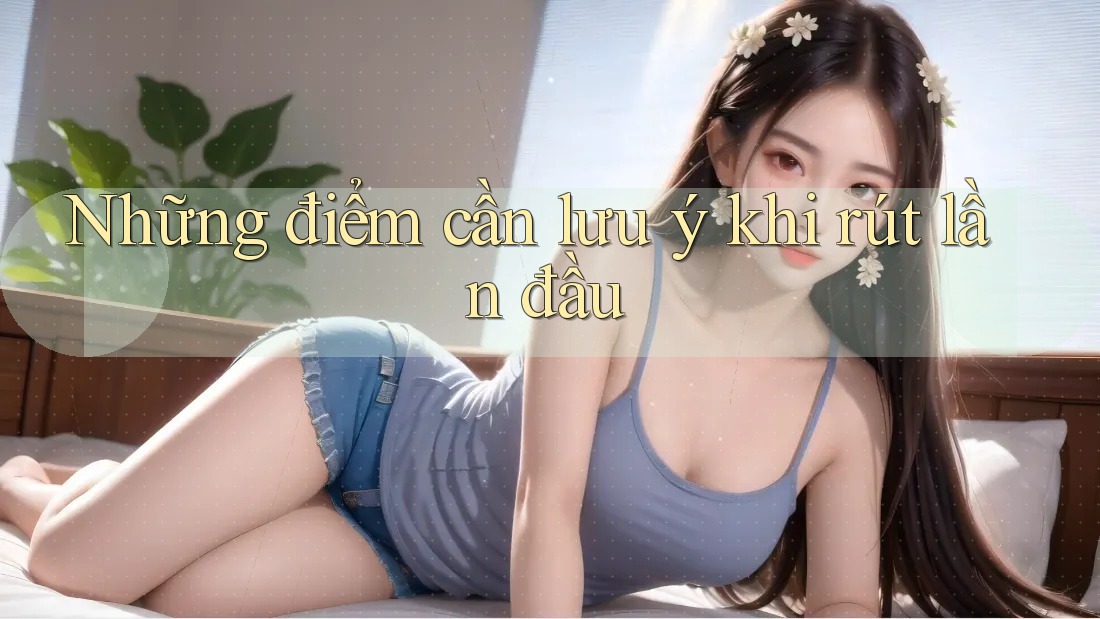Những điểm cần lưu ý khi rút lần đầu Những điểm cần lưu ý khi rút lần đầu