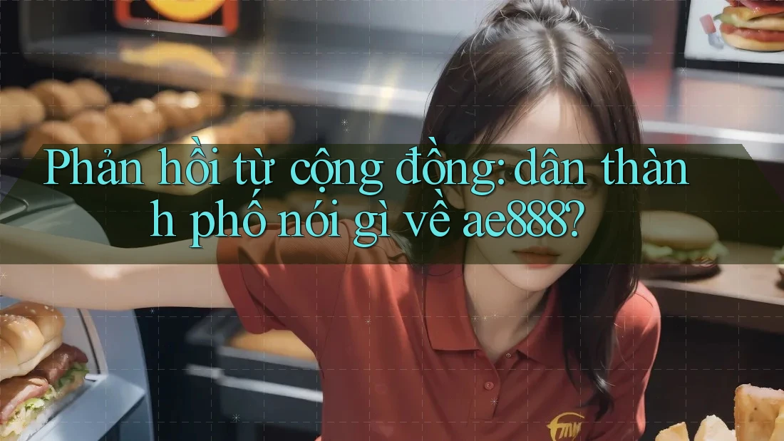 Phản hồi từ cộng đồng: dân thành phố nói gì về ae888?