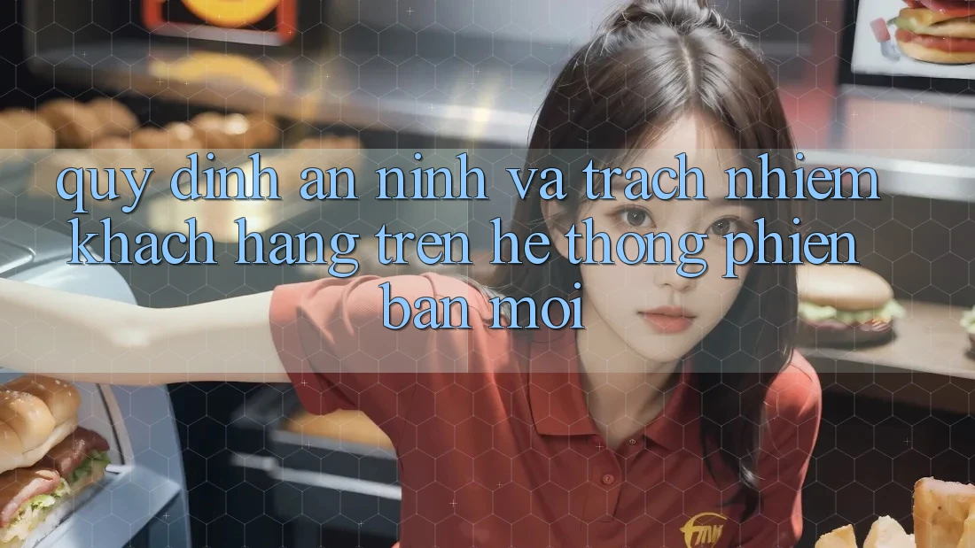 Quy định an ninh và trách nhiệm khách hàng trên hệ thống phiên bản mới Quy định an ninh và trách nhiệm khách hàng trên hệ thống phiên bản mới