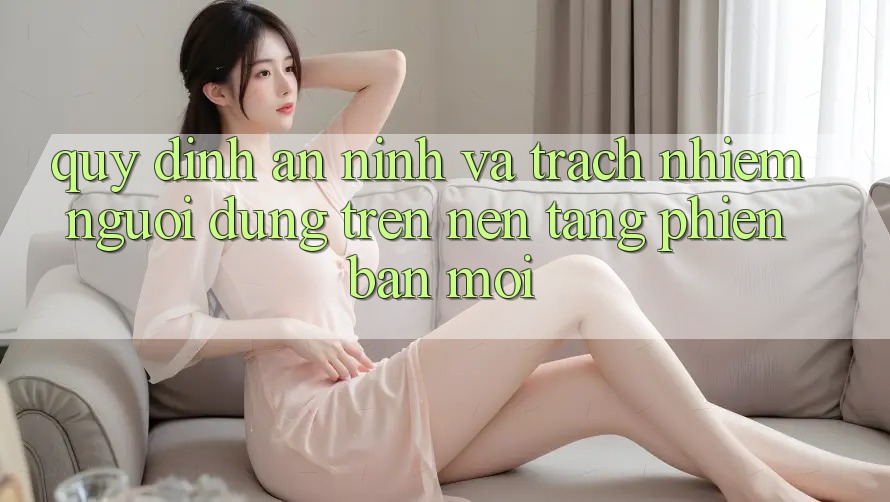 Quy định an ninh và trách nhiệm người dùng trên nền tảng phiên bản mới