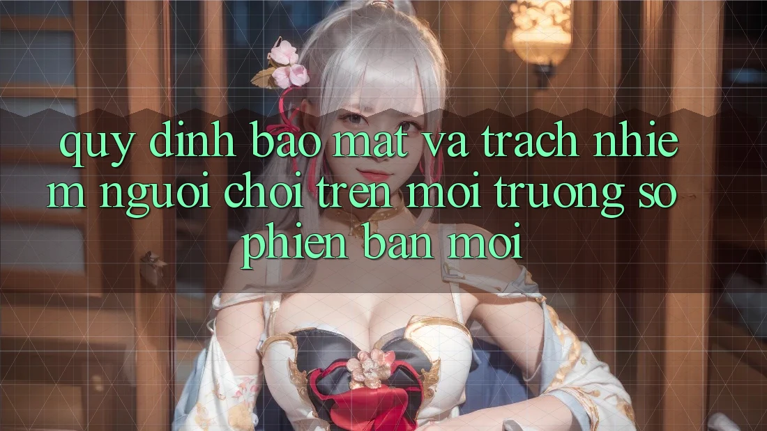 Quy định bảo mật và trách nhiệm người chơi trên môi trường số phiên bản mới