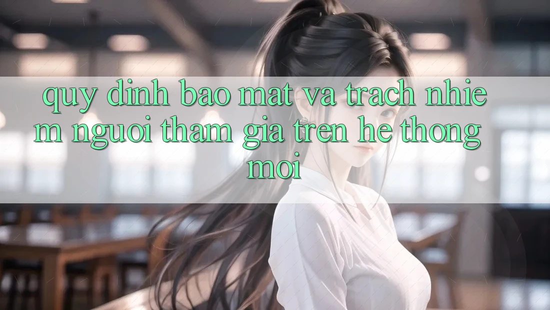 Quy định bảo mật và trách nhiệm người tham gia trên hệ thống mới
