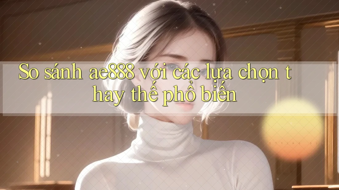 So sánh ae888 với các lựa chọn thay thế phổ biến