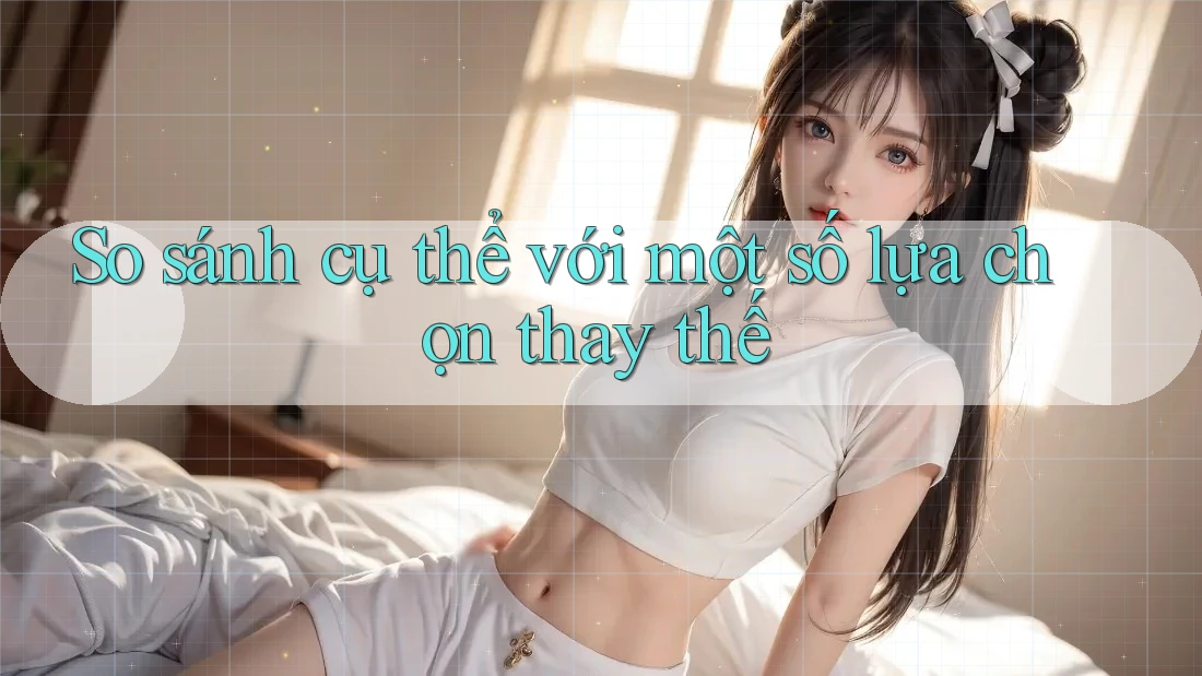 So sánh cụ thể với một số lựa chọn thay thế