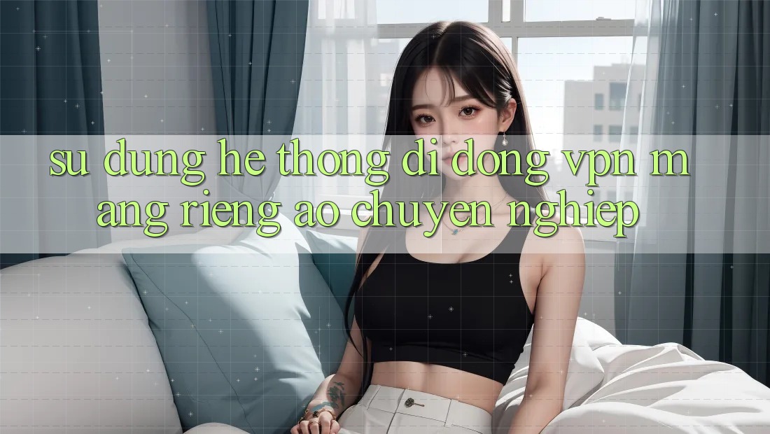 Sử dụng hệ thống di động VPN (Mạng riêng ảo) chuyên nghiệp