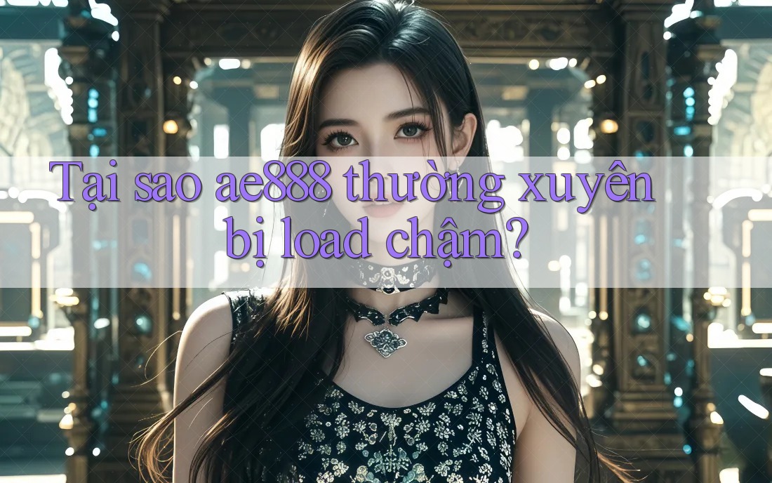 Tại sao ae888 thường xuyên bị load chậm?