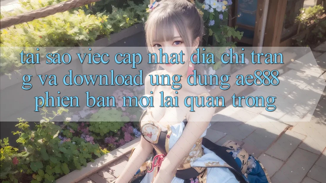 Tại sao việc cập nhật địa chỉ trang và download ứng dụng AE888 phiên bản mới lại quan trọng? Tại sao việc cập nhật địa chỉ trang và download ứng dụng AE888 phiên bản mới lại quan trọng?