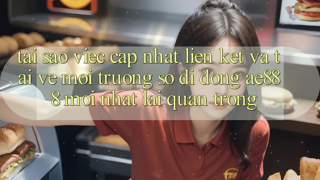 Tại sao việc cập nhật liên kết và tải về môi trường số di động AE888 mới nhất lại quan trọng? Tại sao việc cập nhật liên kết và tải về môi trường số di động AE888 mới nhất lại quan trọng?