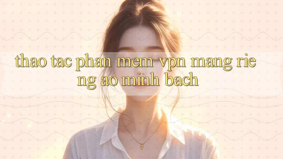 Thao tác phần mềm VPN (Mạng riêng ảo) minh bạch Thao tác phần mềm VPN (Mạng riêng ảo) minh bạch