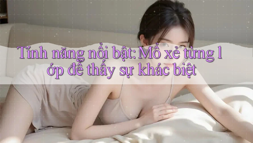 Tính năng nổi bật: Mổ xẻ từng lớp để thấy sự khác biệt Tính năng nổi bật: Mổ xẻ từng lớp để thấy sự khác biệt