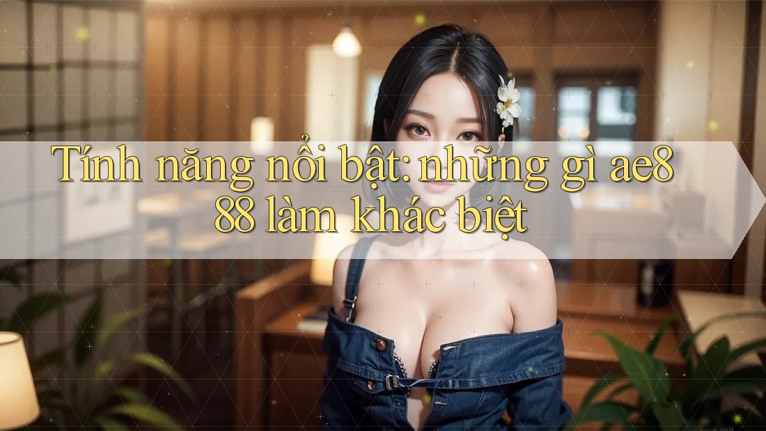 Tính năng nổi bật: những gì ae888 làm khác biệt