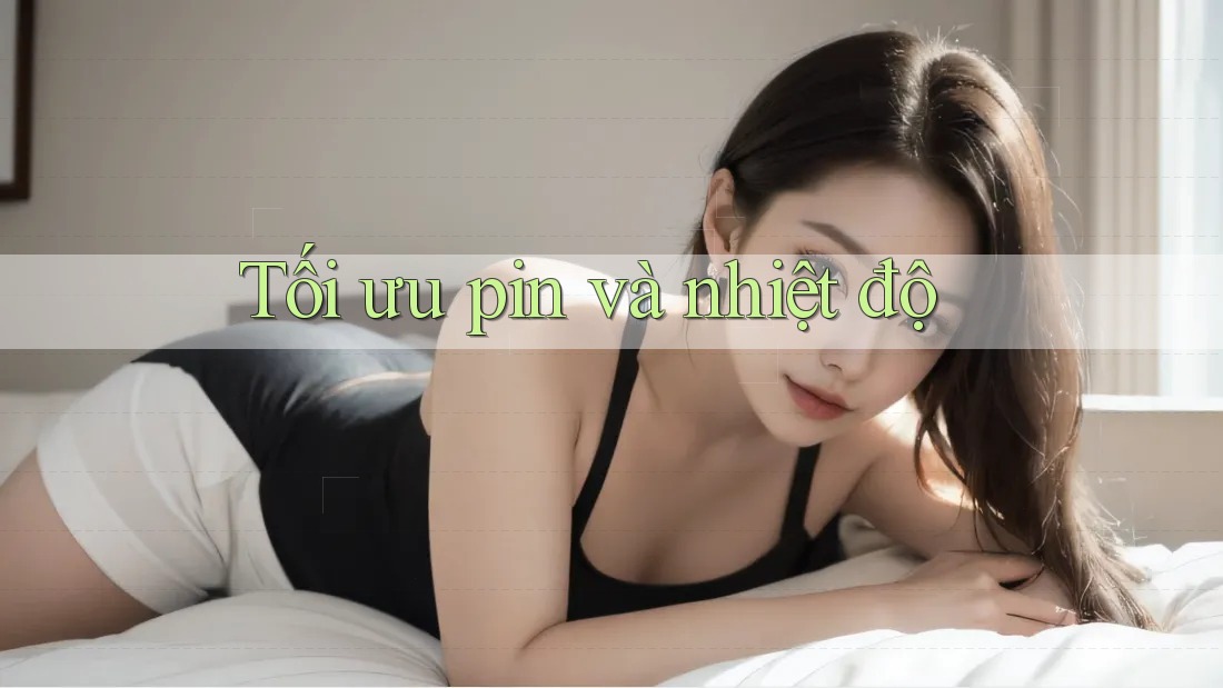 Tối ưu pin và nhiệt độ