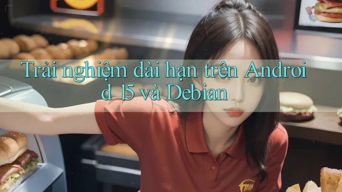 Trải nghiệm dài hạn trên Android 15 và Debian Trải nghiệm dài hạn trên Android 15 và Debian