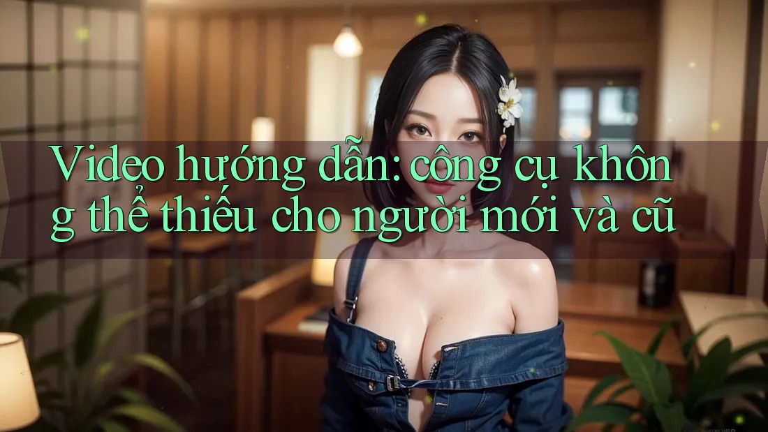 Video hướng dẫn: công cụ không thể thiếu cho người mới và cũ